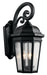 Myhouse Lighting Kichler - 9034BKT - Three Light Outdoor Wall Mount - Courtyard - Textured Black