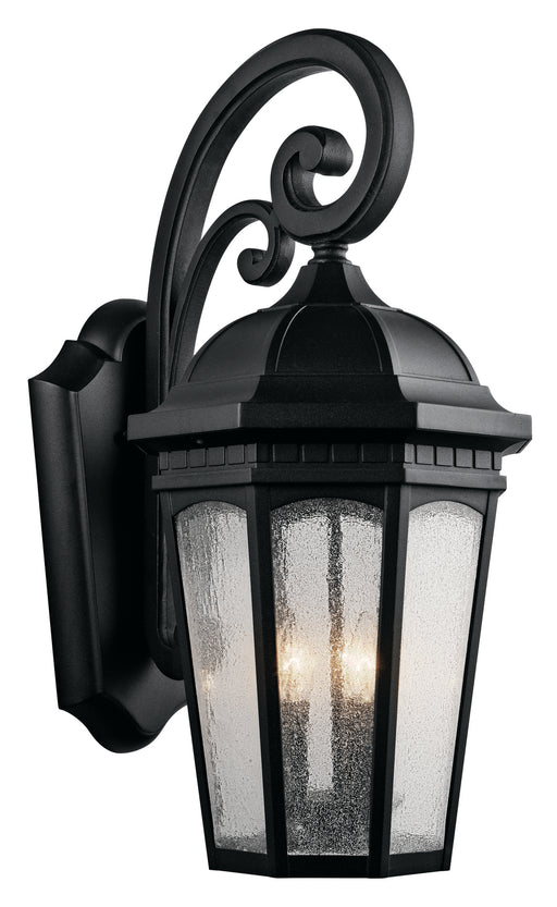 Myhouse Lighting Kichler - 9035BKT - Three Light Outdoor Wall Mount - Courtyard - Textured Black