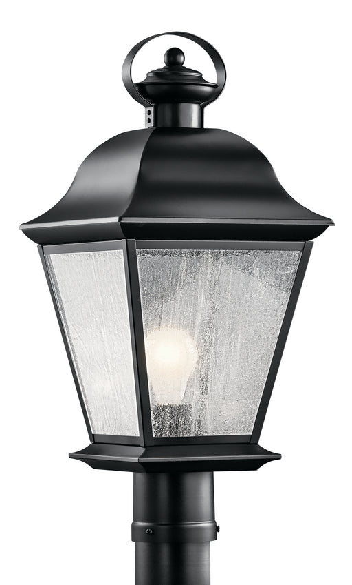 Myhouse Lighting Kichler - 9909BK - One Light Outdoor Post Mount - Mount Vernon - Black