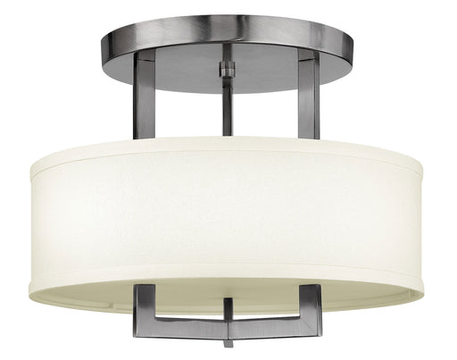 Myhouse Lighting Hinkley - 3200AN-LED - LED Semi-Flush Mount - Hampton - Antique Nickel