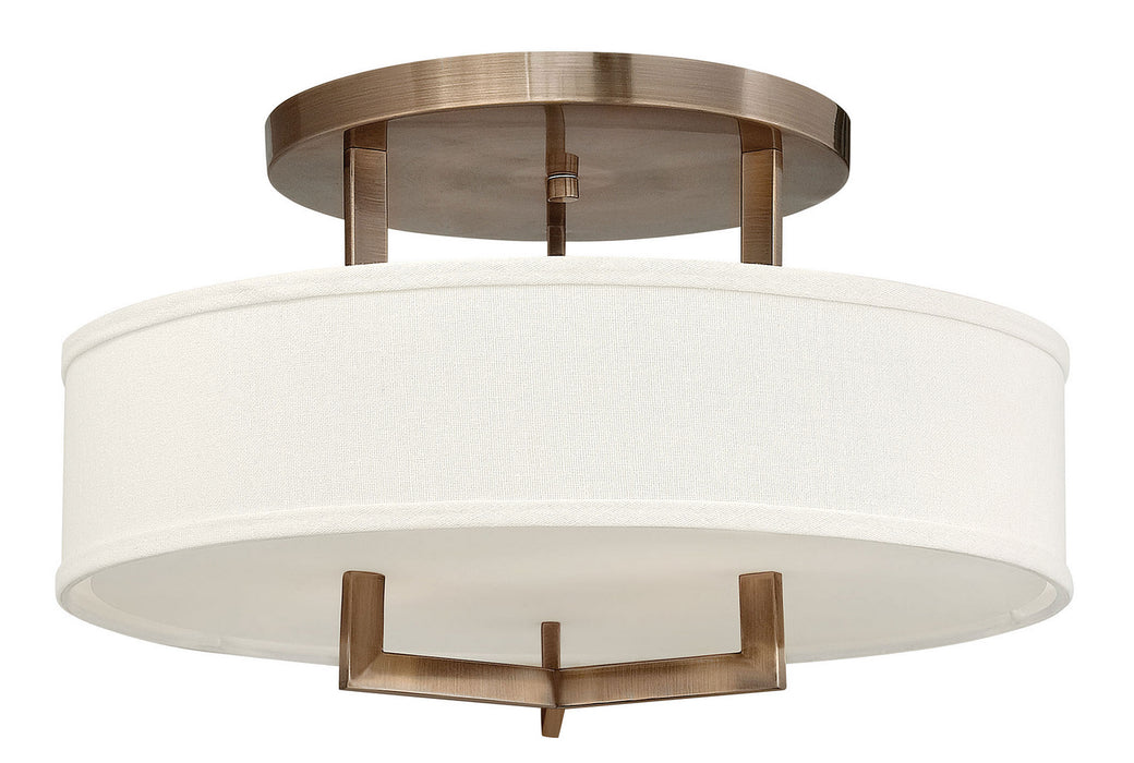 Myhouse Lighting Hinkley - 3201BR-LED - LED Semi-Flush Mount - Hampton - Brushed Bronze