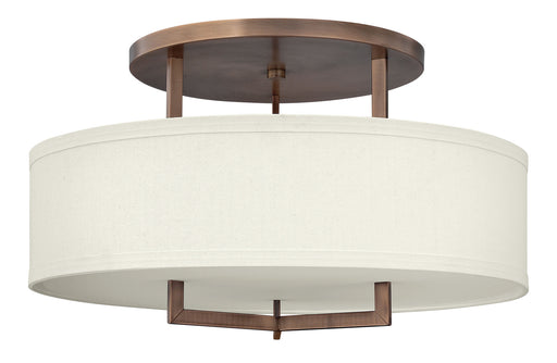 Myhouse Lighting Hinkley - 3211BR-LED - LED Semi-Flush Mount - Hampton - Brushed Bronze