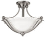 Myhouse Lighting Hinkley - 4651BN-LED - LED Semi-Flush Mount - Bolla - Brushed Nickel