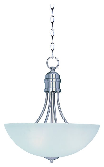 Myhouse Lighting Maxim - 10044FTSN - Three Light Pendant - Logan - Satin Nickel