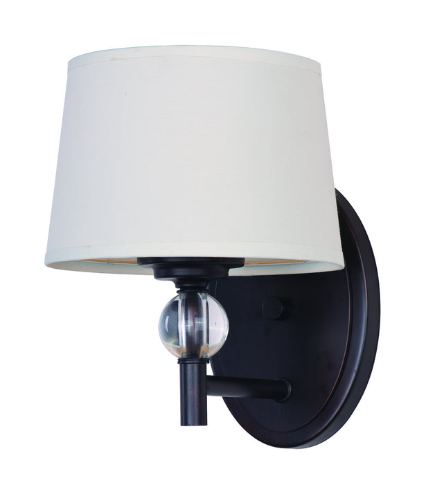 Myhouse Lighting Maxim - 12761WTOI - One Light Wall Sconce - Rondo - Oil Rubbed Bronze