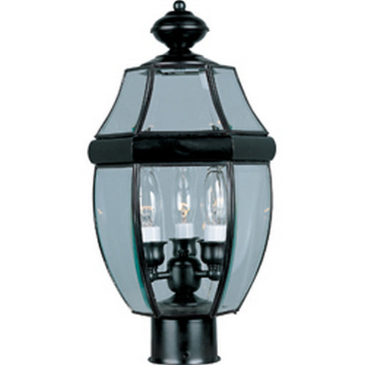 Myhouse Lighting Maxim - 6097CLBU - Three Light Outdoor Pole/Post Lantern - South Park - Burnished