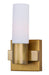 Myhouse Lighting Maxim - 22411SWNAB - One Light Wall Sconce - Contessa - Natural Aged Brass