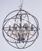 Myhouse Lighting Maxim - 25144OI - Six Light Pendant - Orbit - Oil Rubbed Bronze