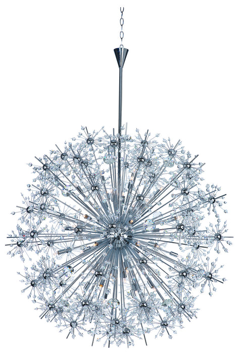 Myhouse Lighting Maxim - 39747BCPC - 40 Light Chandelier - Starfire - Polished Chrome