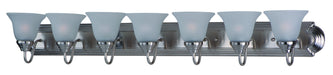 Myhouse Lighting Maxim - 8016FTSN - Seven Light Bath Vanity - Essentials - 801x - Satin Nickel