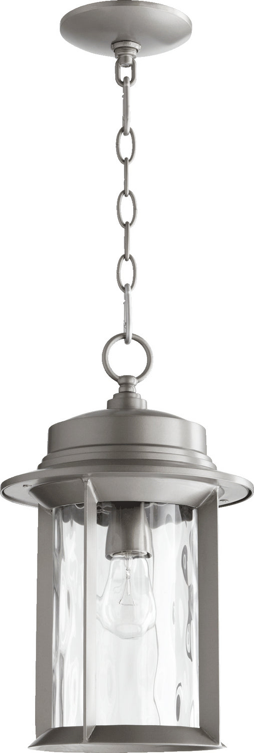 Myhouse Lighting Quorum - 7247-9-3 - One Light Pendant - Charter - Graphite