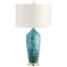 Myhouse Lighting Cyan - 05212-1 - LED Table Lamp - Elysia - Blue Glaze