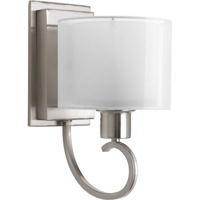 Myhouse Lighting Progress Lighting - P2041-09 - One Light Bath - Invite - Brushed Nickel