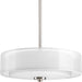 Myhouse Lighting Progress Lighting - P3694-09 - Three Light Semi-Flush Convertible - Invite - Brushed Nickel