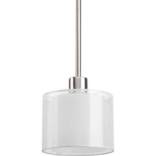 Myhouse Lighting Progress Lighting - P5110-09 - One Light Mini Pendant - Invite - Brushed Nickel