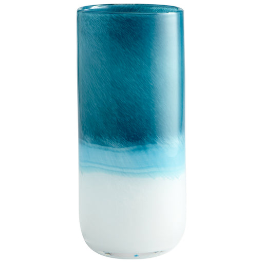 Myhouse Lighting Cyan - 05876 - Vase - Turquoise Cloud - Blue And White