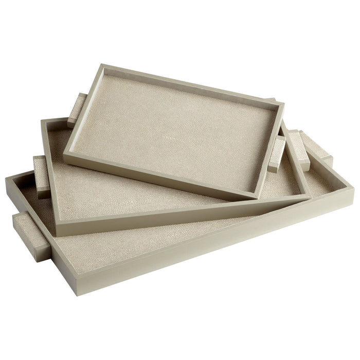 Myhouse Lighting Cyan - 06013 - Tray - Melrose - Shagreen