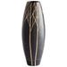 Myhouse Lighting Cyan - 06024 - Vase - Onyx Winter - Black