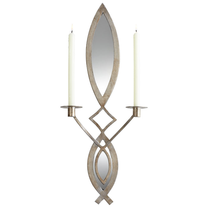 Myhouse Lighting Cyan - 06030 - Wall Candleholder - Exclamation - Mystic Silver