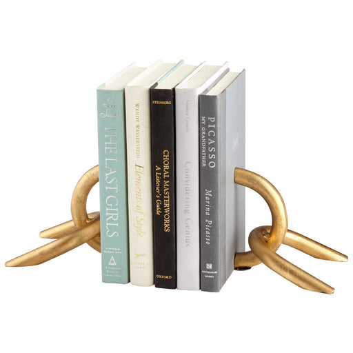 Myhouse Lighting Cyan - 06042 - Bookends - Goldie Locks - Gold