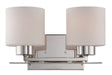 Myhouse Lighting Nuvo Lighting - 60-5202 - Two Light Vanity - Parallel - Polished Nickel