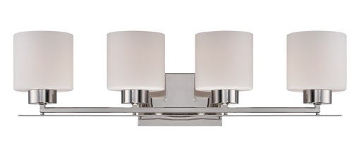 Myhouse Lighting Nuvo Lighting - 60-5204 - Four Light Vanity - Parallel - Polished Nickel