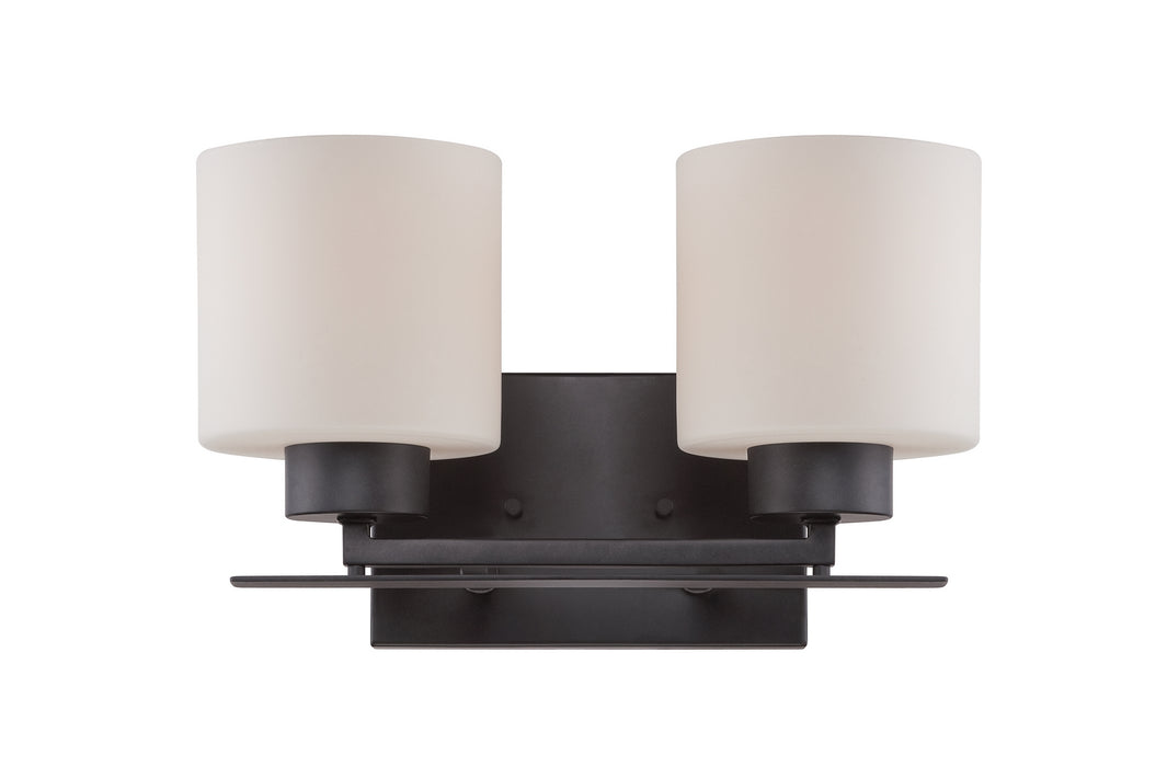 Myhouse Lighting Nuvo Lighting - 60-5302 - Two Light Vanity - Parallel - Aged Bronze