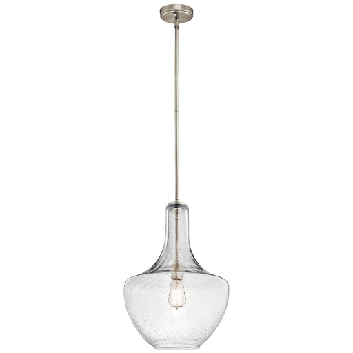 Myhouse Lighting Kichler - 42046NICS - One Light Pendant - Everly - Brushed Nickel