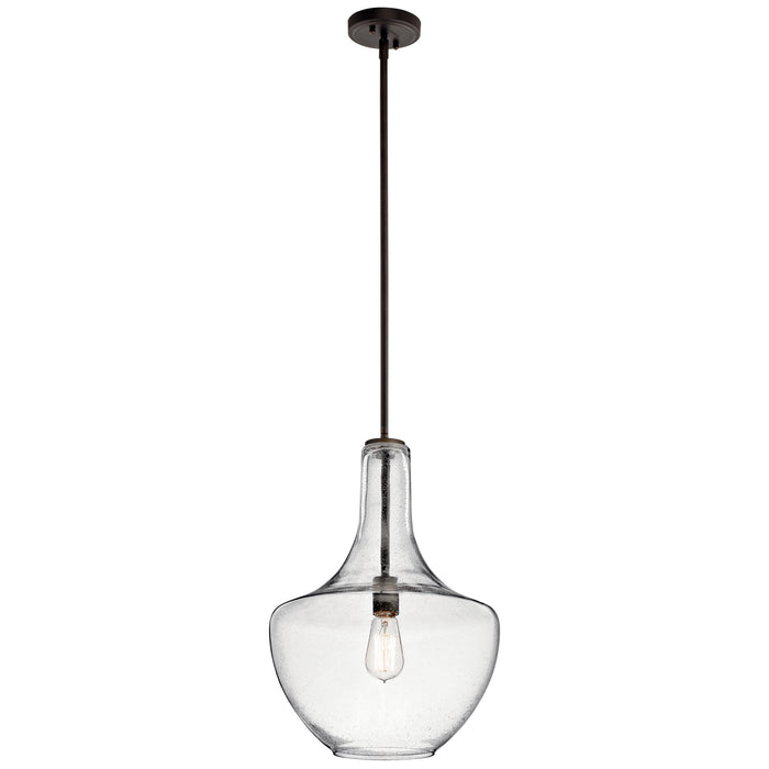 Myhouse Lighting Kichler - 42046OZCS - One Light Pendant - Everly - Olde Bronze