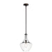 Myhouse Lighting Kichler - 42141OZCLR - One Light Pendant - Everly - Olde Bronze