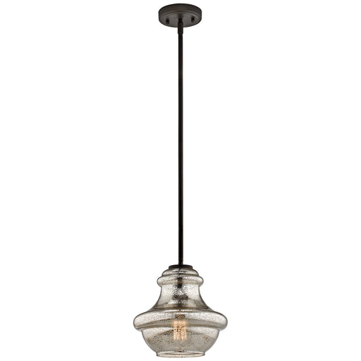 Myhouse Lighting Kichler - 42167OZMER - One Light Mini Pendant - Everly - Olde Bronze