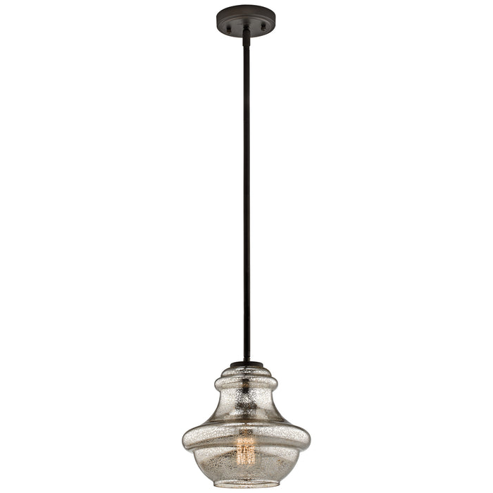 Myhouse Lighting Kichler - 42167OZMER - One Light Mini Pendant - Everly - Olde Bronze