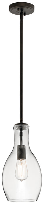 Myhouse Lighting Kichler - 42456OZCLR - One Light Pendant - Everly - Olde Bronze