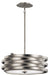 Myhouse Lighting Kichler - 43301NI - Three Light Pendant - Roswell - Brushed Nickel