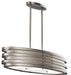 Myhouse Lighting Kichler - 43303NI - Three Light Pendant - Roswell - Brushed Nickel