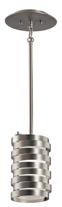 Myhouse Lighting Kichler - 43304NI - One Light Mini Pendant - Roswell - Brushed Nickel