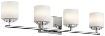 Myhouse Lighting Kichler - 45503CH - Four Light Bath - O Hara - Chrome