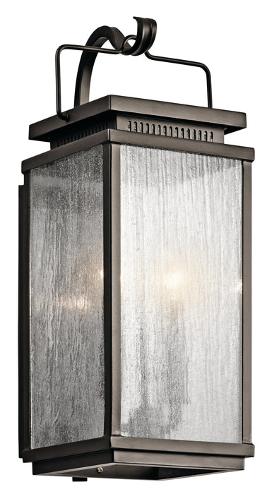 Myhouse Lighting Kichler - 49385OZ - Two Light Outdoor Wall Mount - Manningham - Olde Bronze