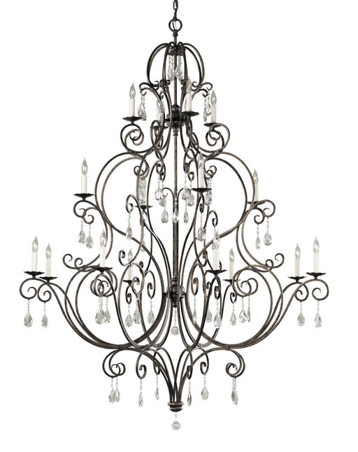 Myhouse Lighting Generation Lighting - F2110/8+4+4MBZ - 16 Light Chandelier - Chateau - Mocha Bronze