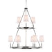 Myhouse Lighting Visual Comfort Studio - F2937/3+6PN - Nine Light Chandelier - Lismore - Polished Nickel