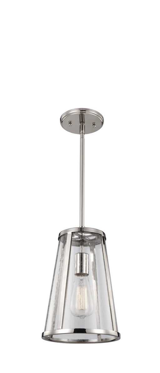 Myhouse Lighting Visual Comfort Studio - P1287PN - One Light Pendant - Harrow - Polished Nickel