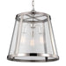 Myhouse Lighting Visual Comfort Studio - P1288PN - Three Light Pendant - Harrow - Polished Nickel