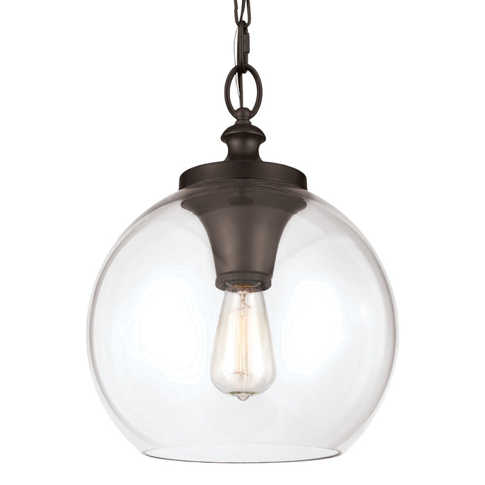 Myhouse Lighting Visual Comfort Studio - P1307ORB - One Light Pendant - Tabby - Oil Rubbed Bronze