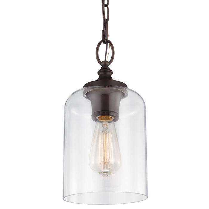 Myhouse Lighting Visual Comfort Studio - P1310ORB - One Light Pendant - Hounslow - Oil Rubbed Bronze