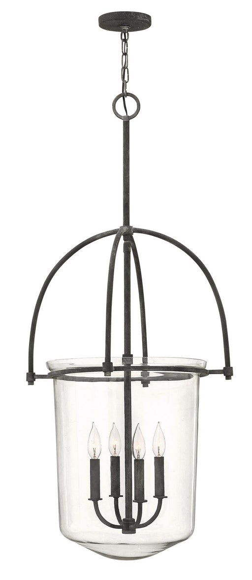 Myhouse Lighting Hinkley - 3034DZ - LED Foyer Pendant - Clancy - Aged Zinc