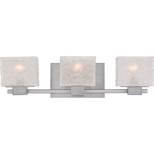 Myhouse Lighting Quoizel - MLD8603BN - Three Light Bath Fixture - Melody - Brushed Nickel