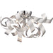 Myhouse Lighting Quoizel - RBN1616MN - Four Light Flush Mount - Ribbons - Millenia