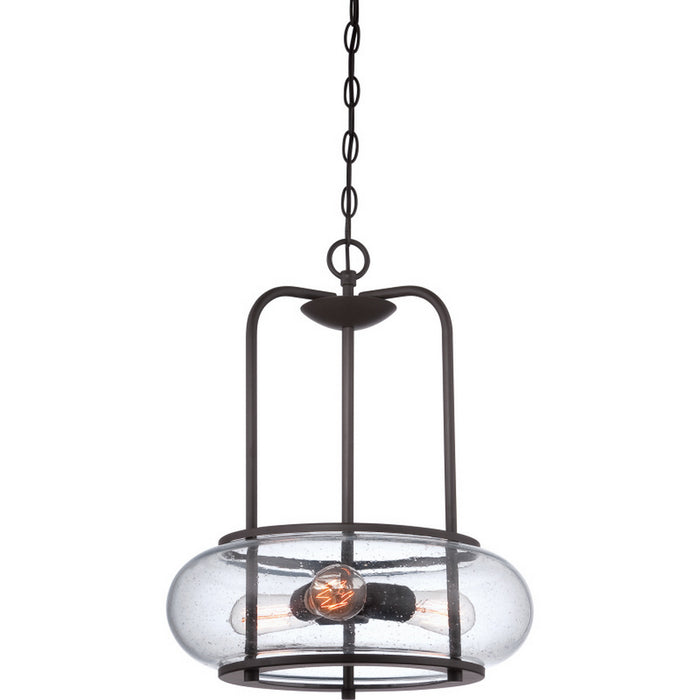 Myhouse Lighting Quoizel - TRG1816OZ - Three Light Pendant - Trilogy - Old Bronze