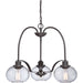 Myhouse Lighting Quoizel - TRG5103OZ - Three Light Chandelier - Trilogy - Old Bronze