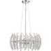 Myhouse Lighting Quoizel - VLA2820C - Six Light Pendant - Valla - Polished Chrome